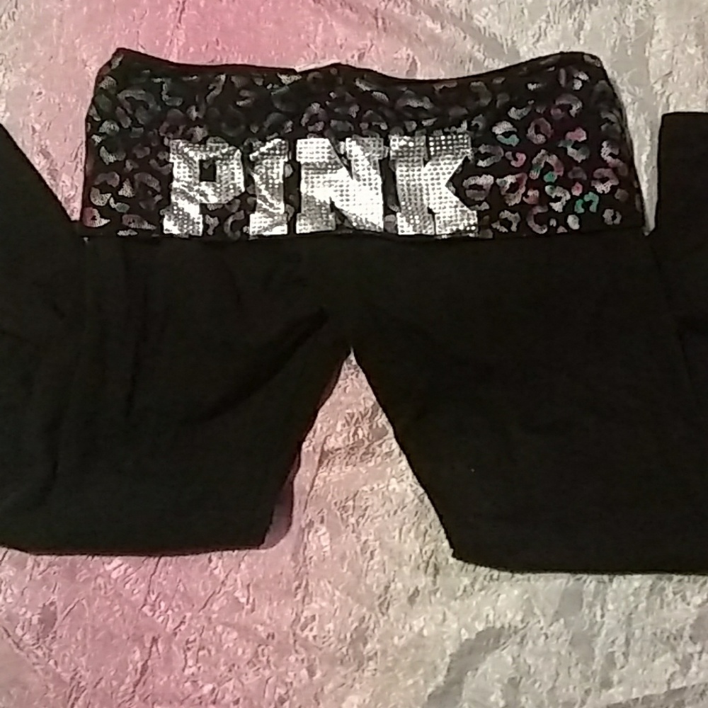 Pink leggings